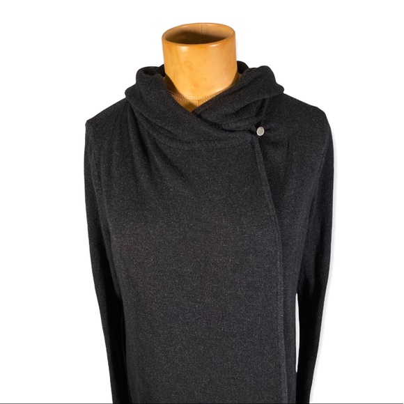 Lululemon Peace Of Mind Wrap Heathered Black - Picture 6 of 16